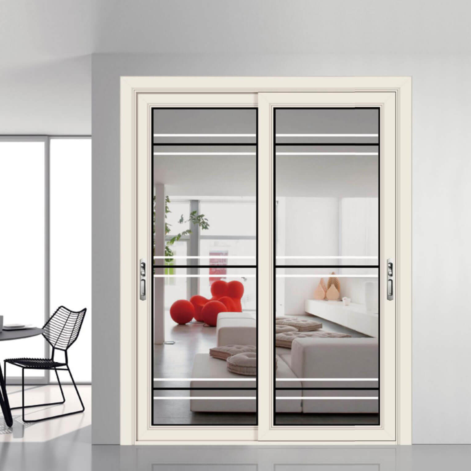 88 Flat Panel - Sliding/Swing Door Series - OS-19035 - Skin White