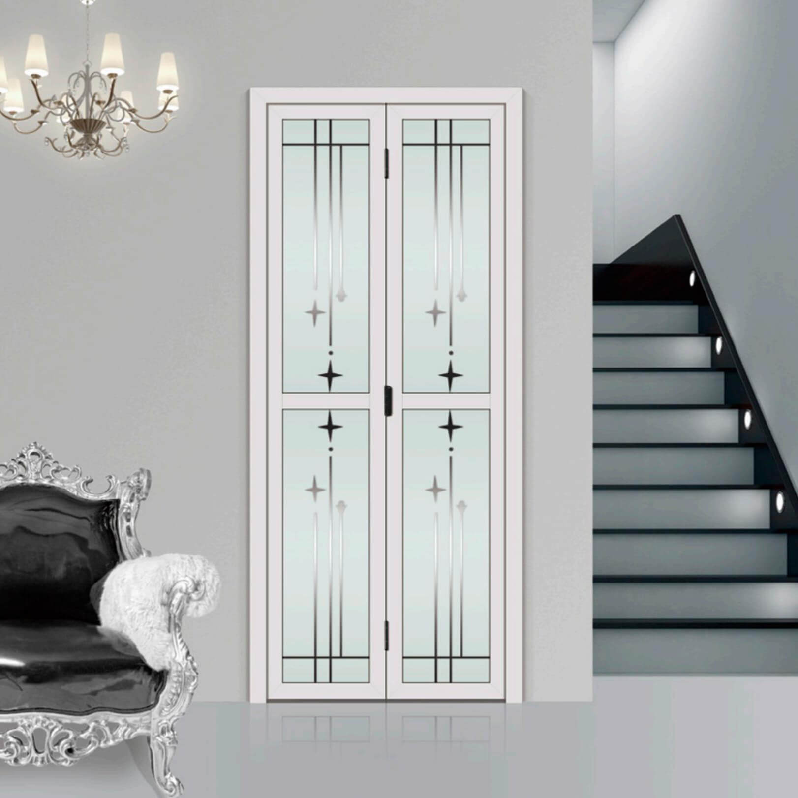 Folding Door Series - OS-19157 (Pure White)