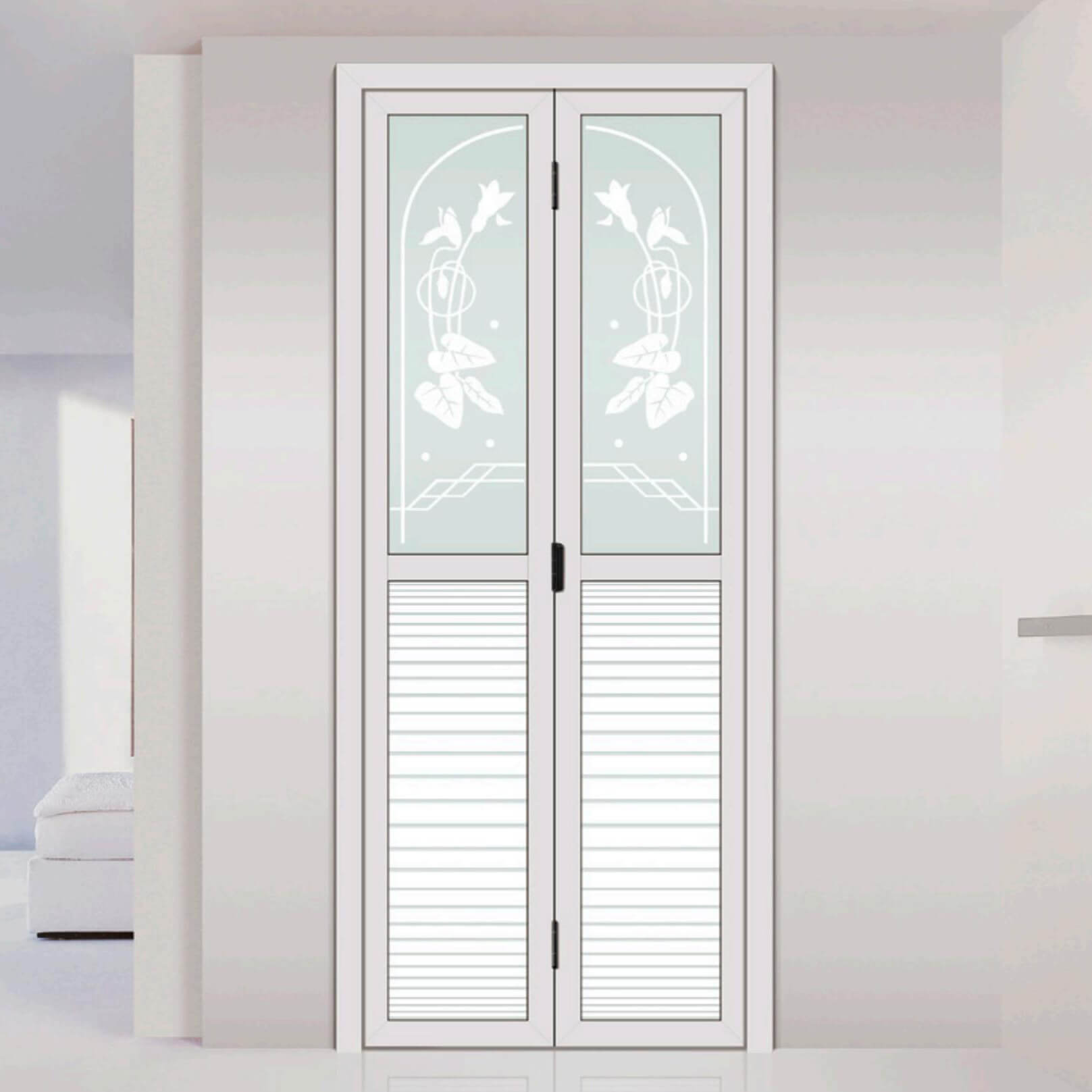 Folding Door Series - OS-19155 (Pure White)